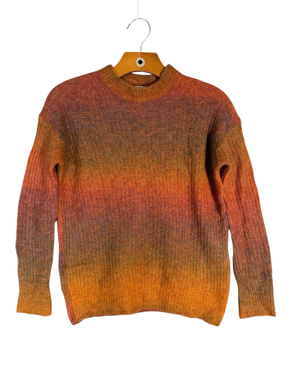 Aritzia  Wilfred Free Alpaca Wool Blend Sweater Gradient Crew Neck XXS